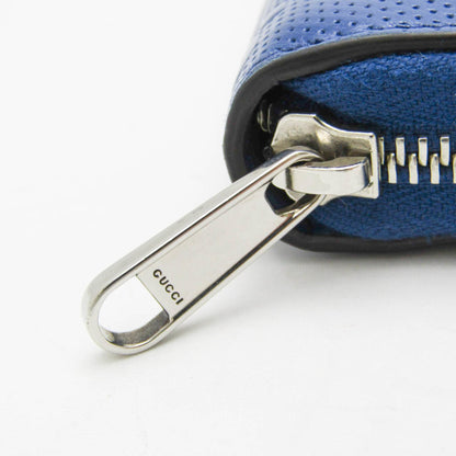 Gucci Blue Leather Diamante