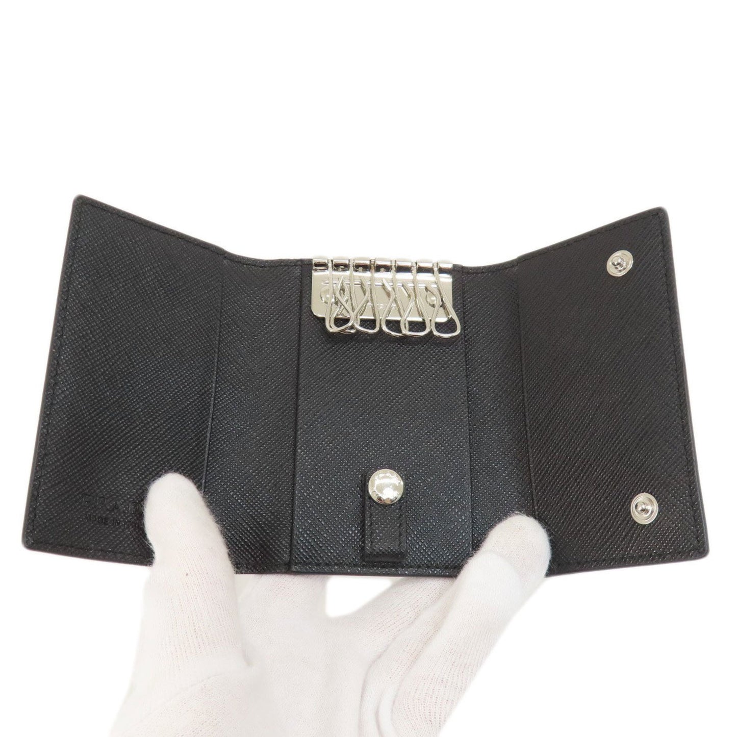 Prada Black Leather Vitello