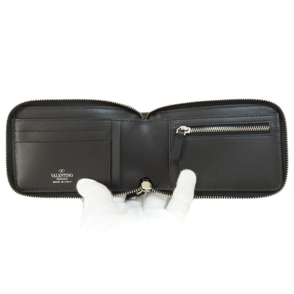 Valentino Garavani Black Leather Vltn