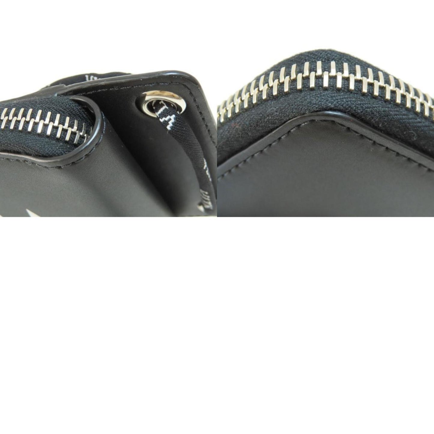Valentino Garavani Black Leather Vltn