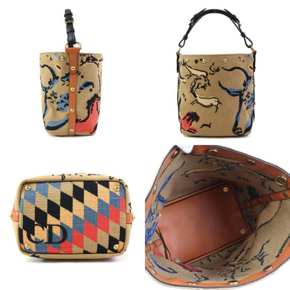 Dior Multi Canvas Handbag