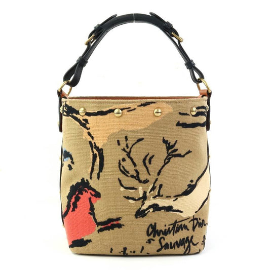 Dior Multi Canvas Handbag