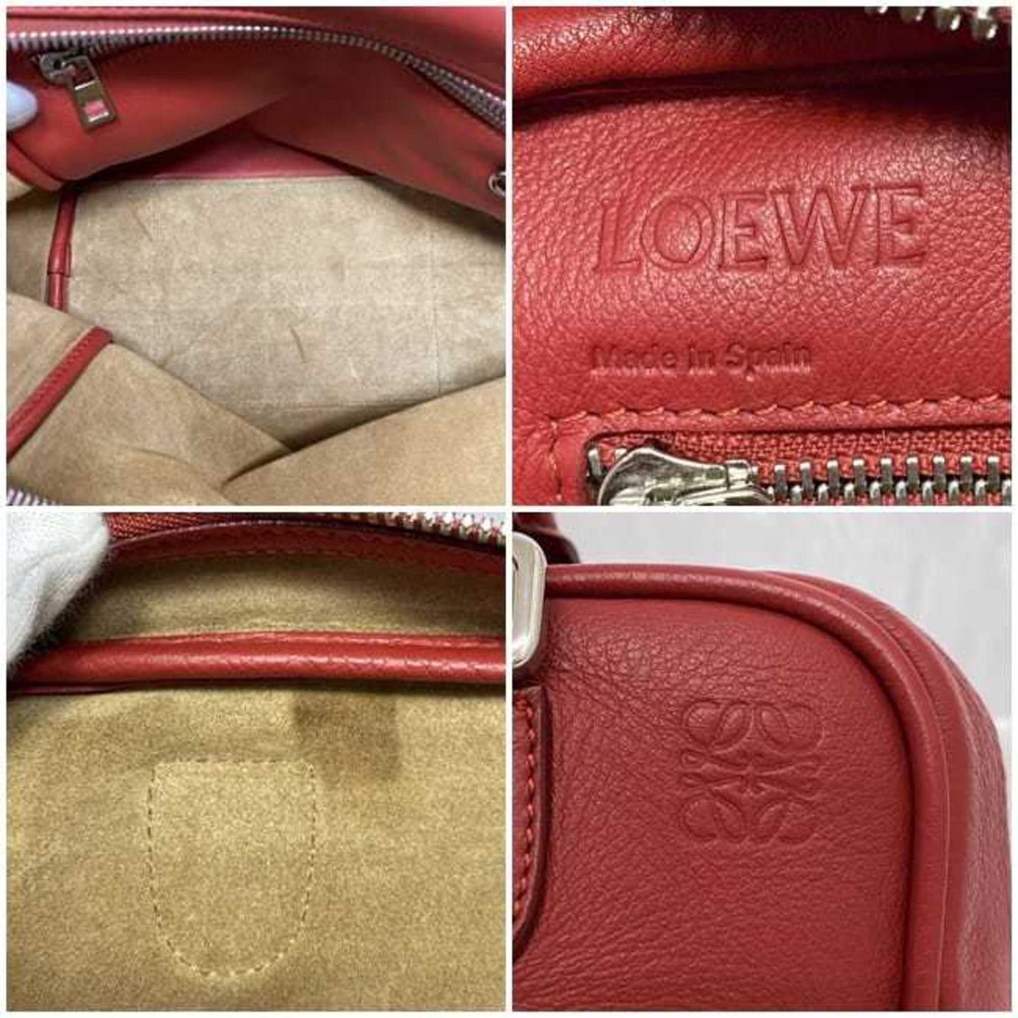 Loewe Red Leather Amazona 75