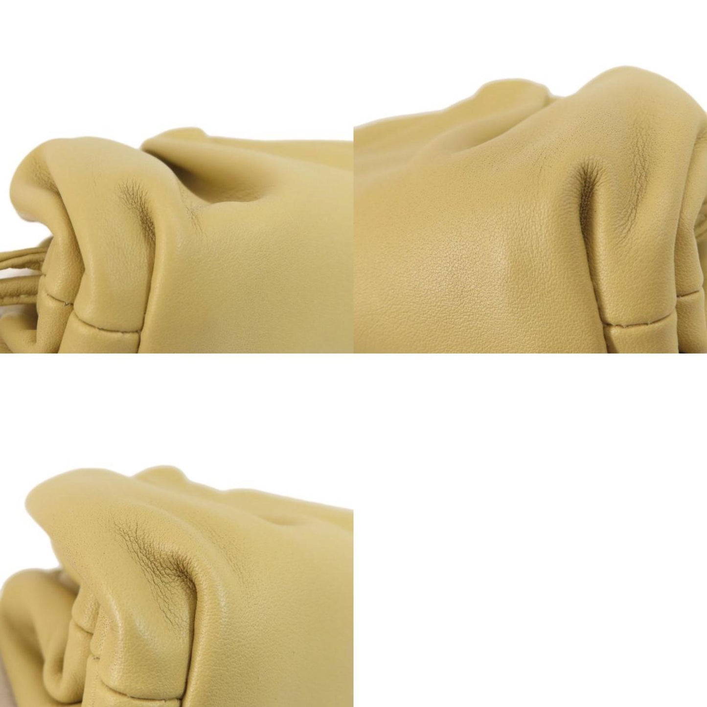 Bottega Veneta Brown Leather Mini Pouch