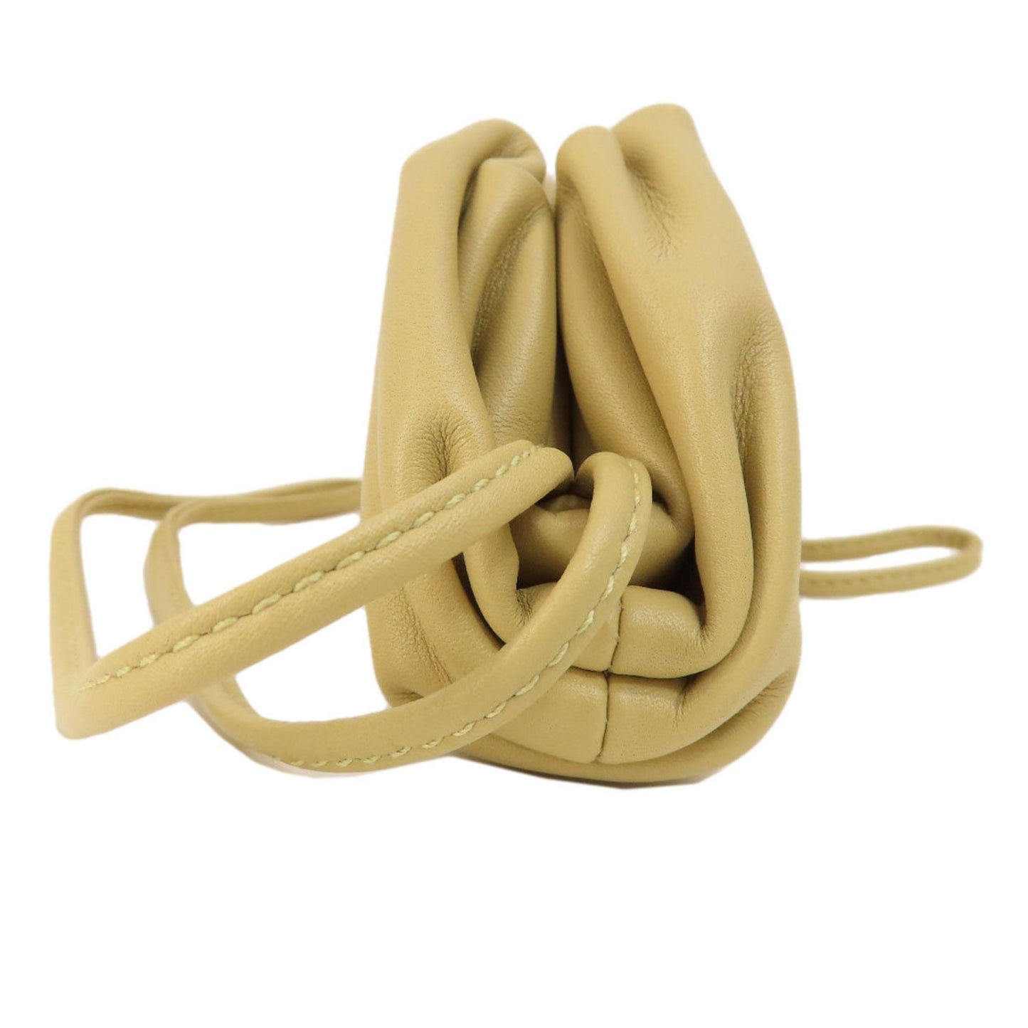 Bottega Veneta Brown Leather Mini Pouch