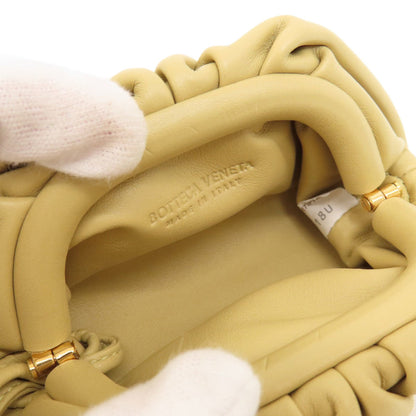 Bottega Veneta Brown Leather Mini Pouch