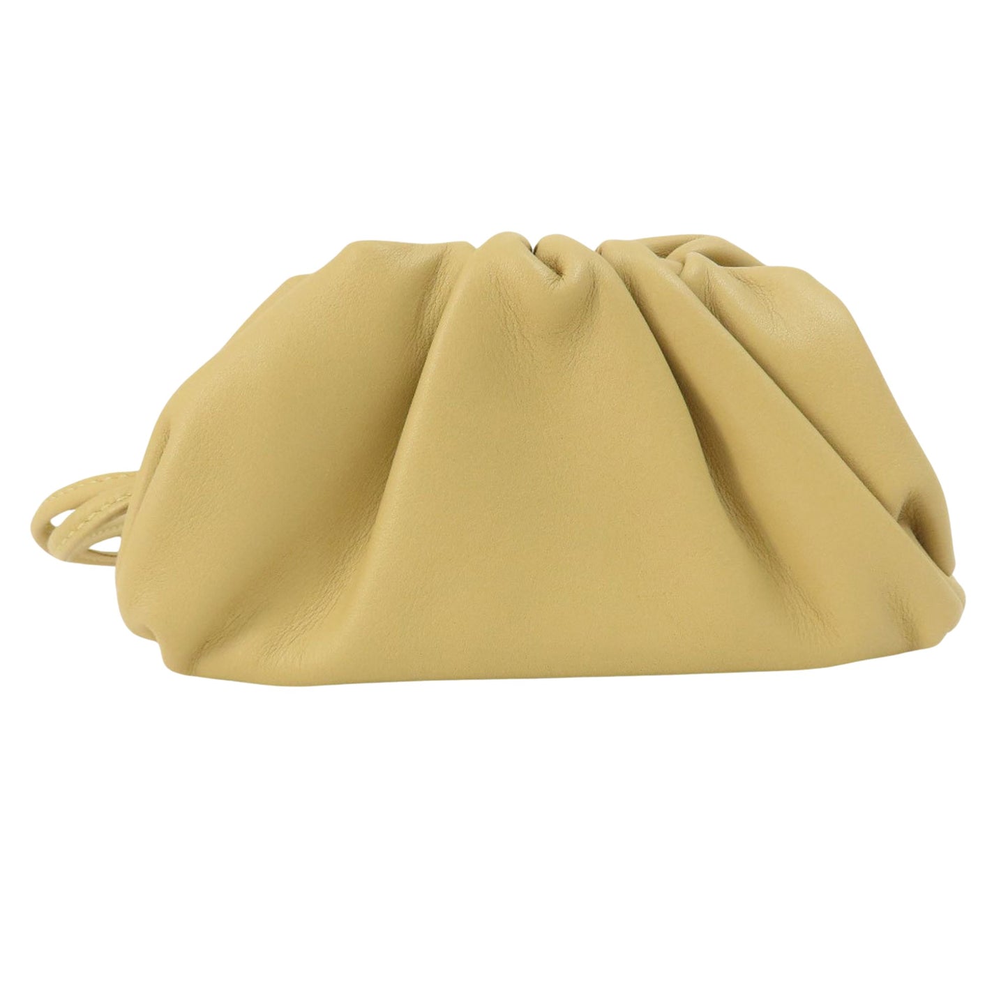 Bottega Veneta Brown Leather Mini Pouch