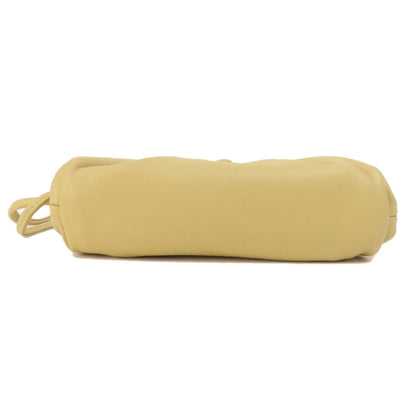 Bottega Veneta Brown Leather Mini Pouch