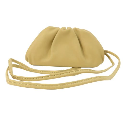Bottega Veneta Brown Leather Mini Pouch