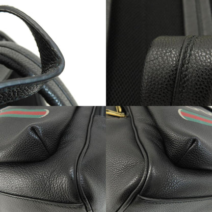 Gucci Black Leather Ophidia