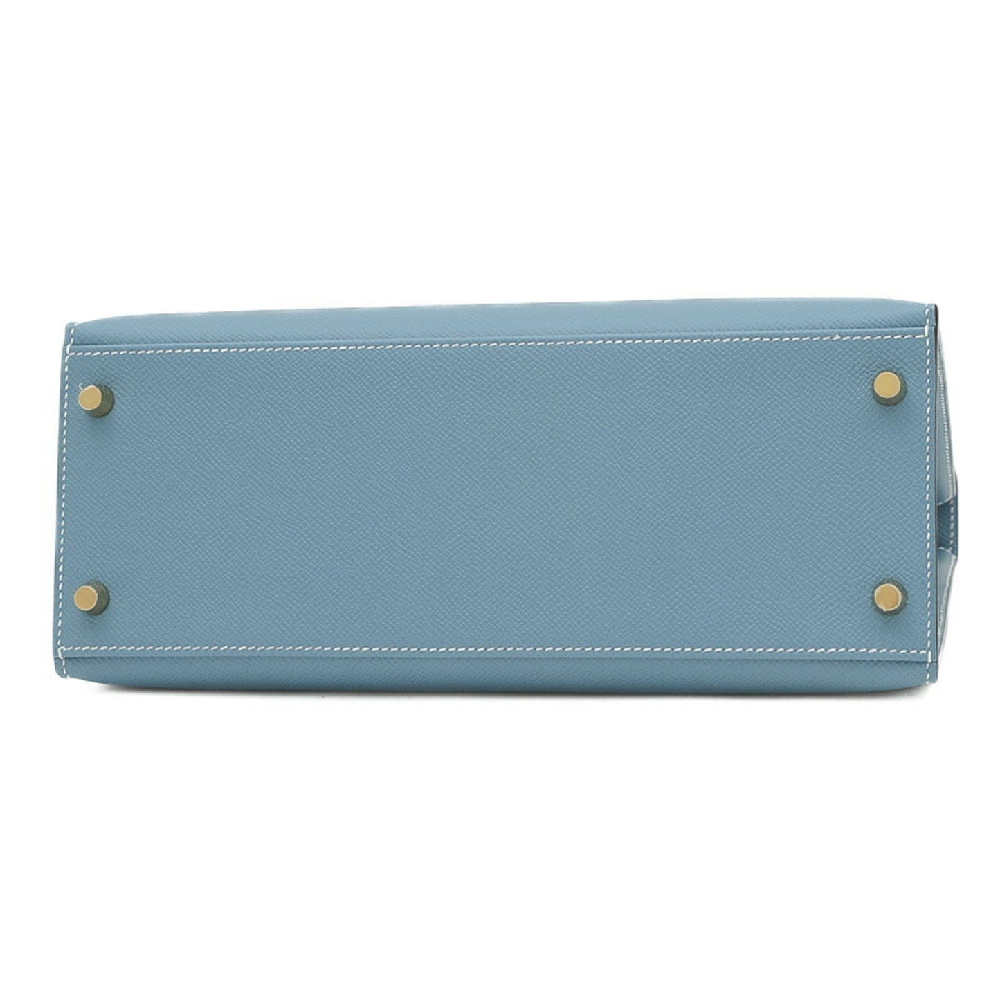 Hermès Blue Leather Kelly 28