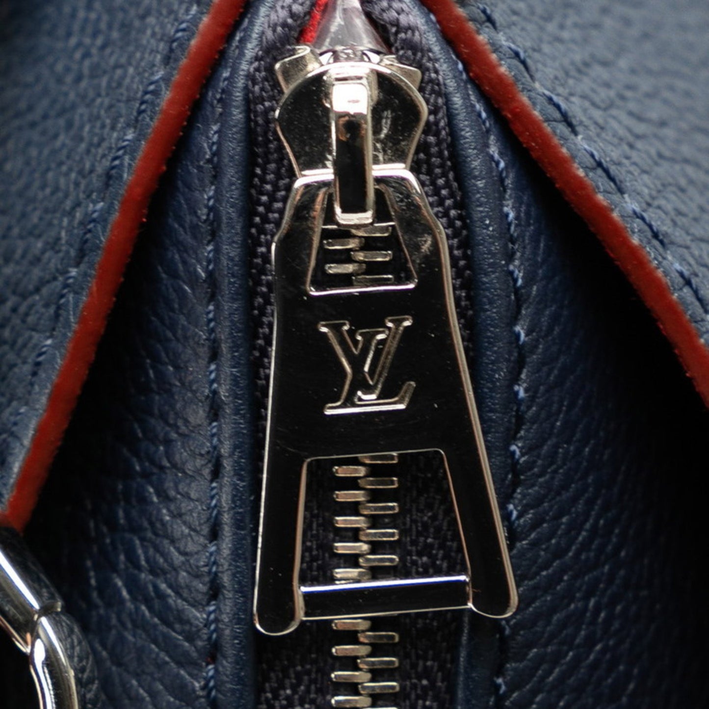 Louis Vuitton Blue Leather Lockme