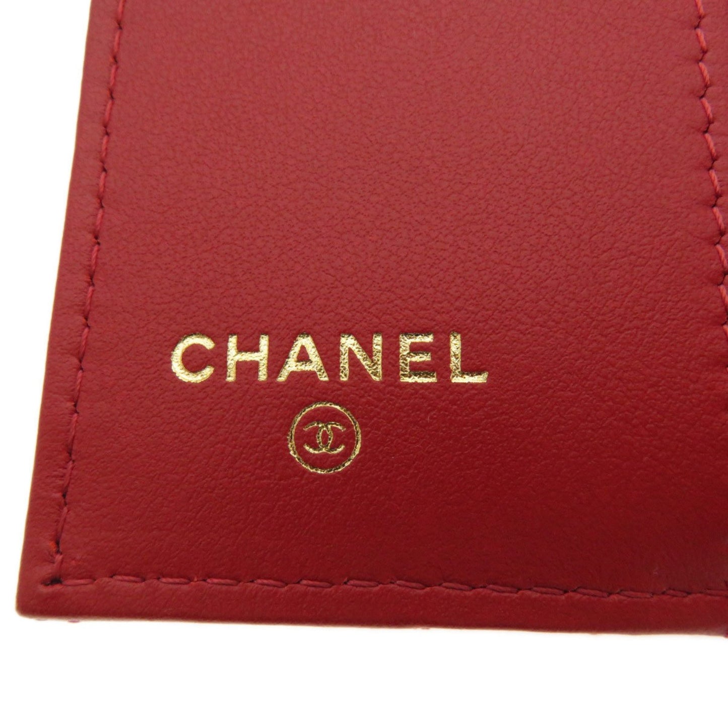 Chanel Red Leather Matelassé