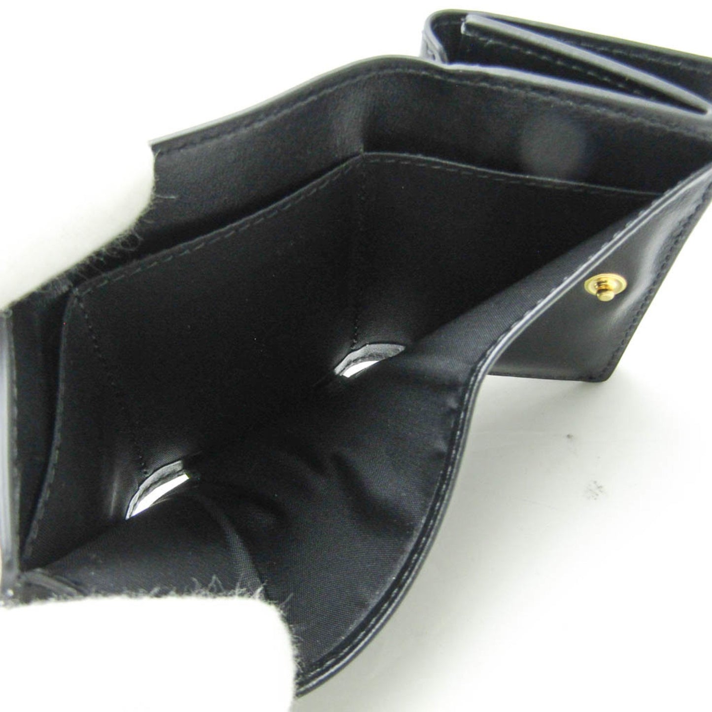 Versace Black Leather Wallet