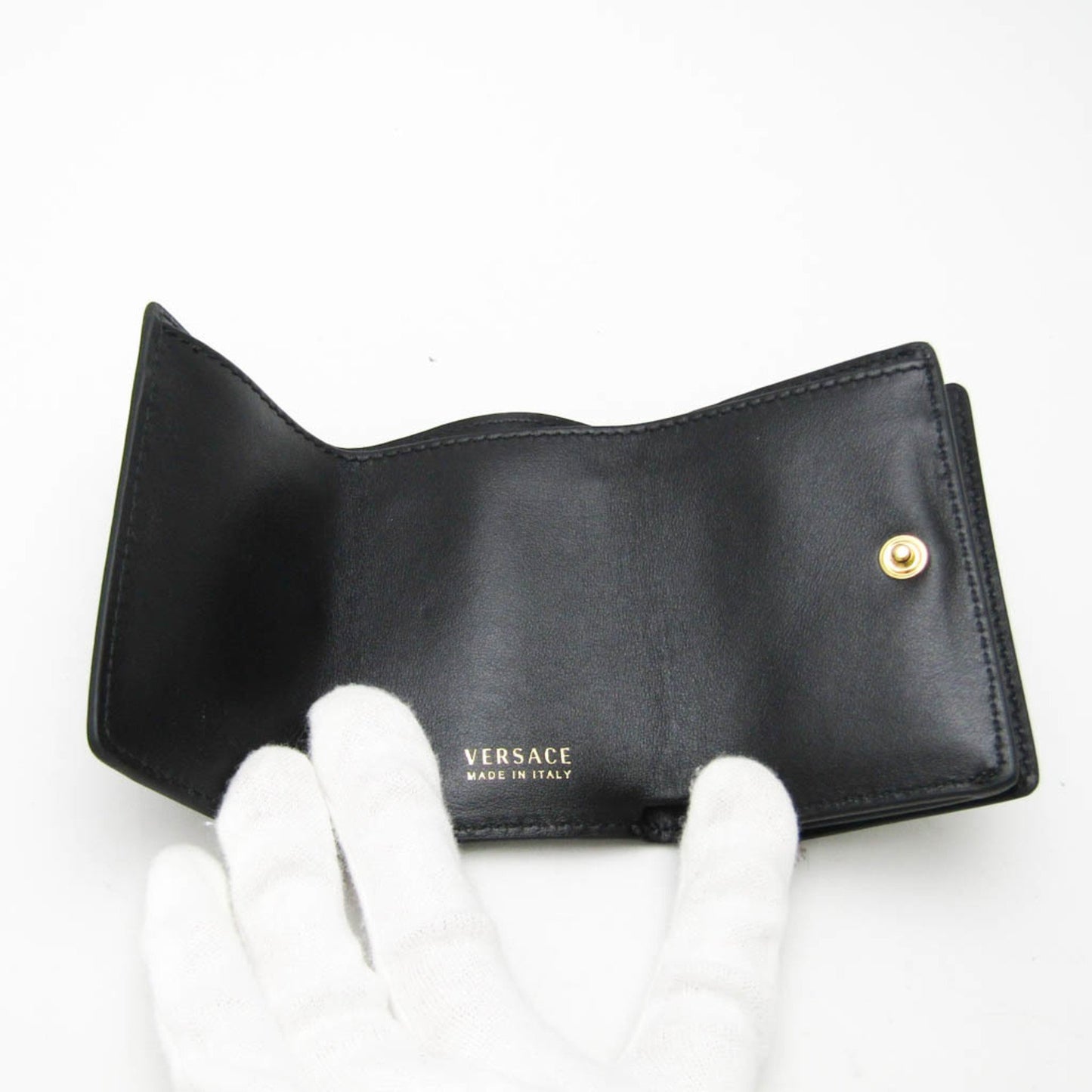 Versace Black Leather Wallet