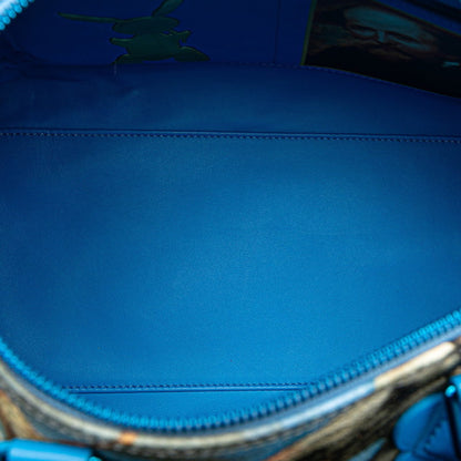 Louis Vuitton Blue Leather Speedy 30