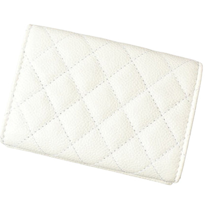 Chanel White Leather Boy