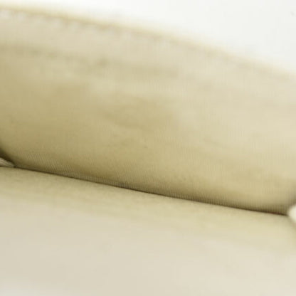 Chanel White Leather Boy