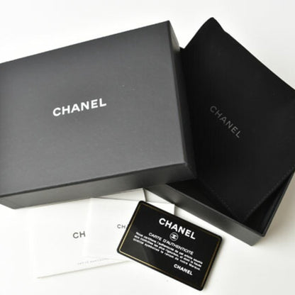 Chanel White Leather Boy