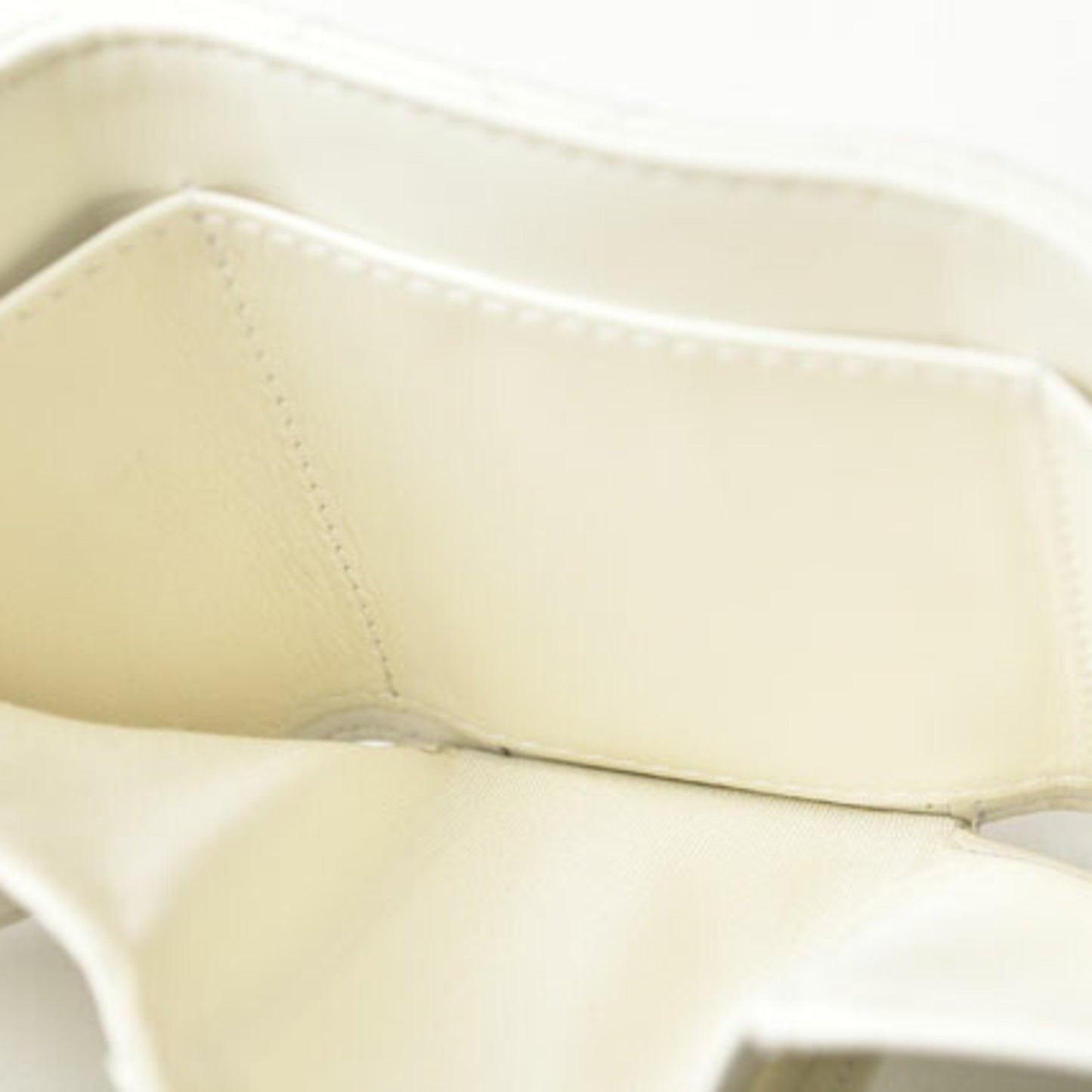 Chanel White Leather Boy