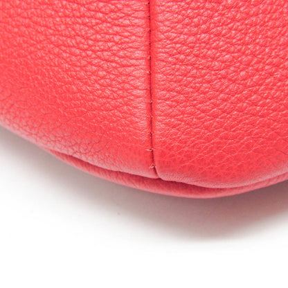 Gucci Red Leather Logo