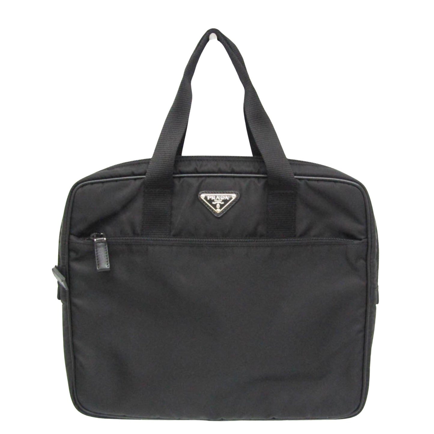 Prada Black Synthetic Tessuto