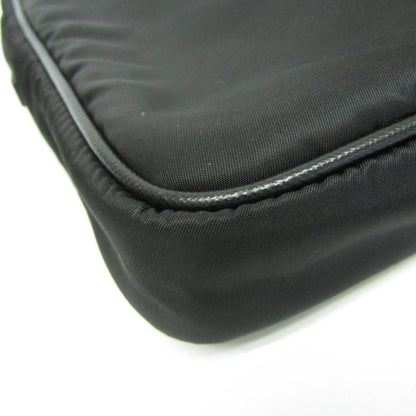 Prada Black Synthetic Tessuto