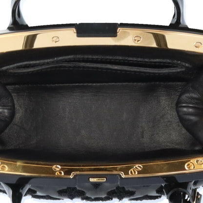 Louis Vuitton Black Patent Leather Lockit