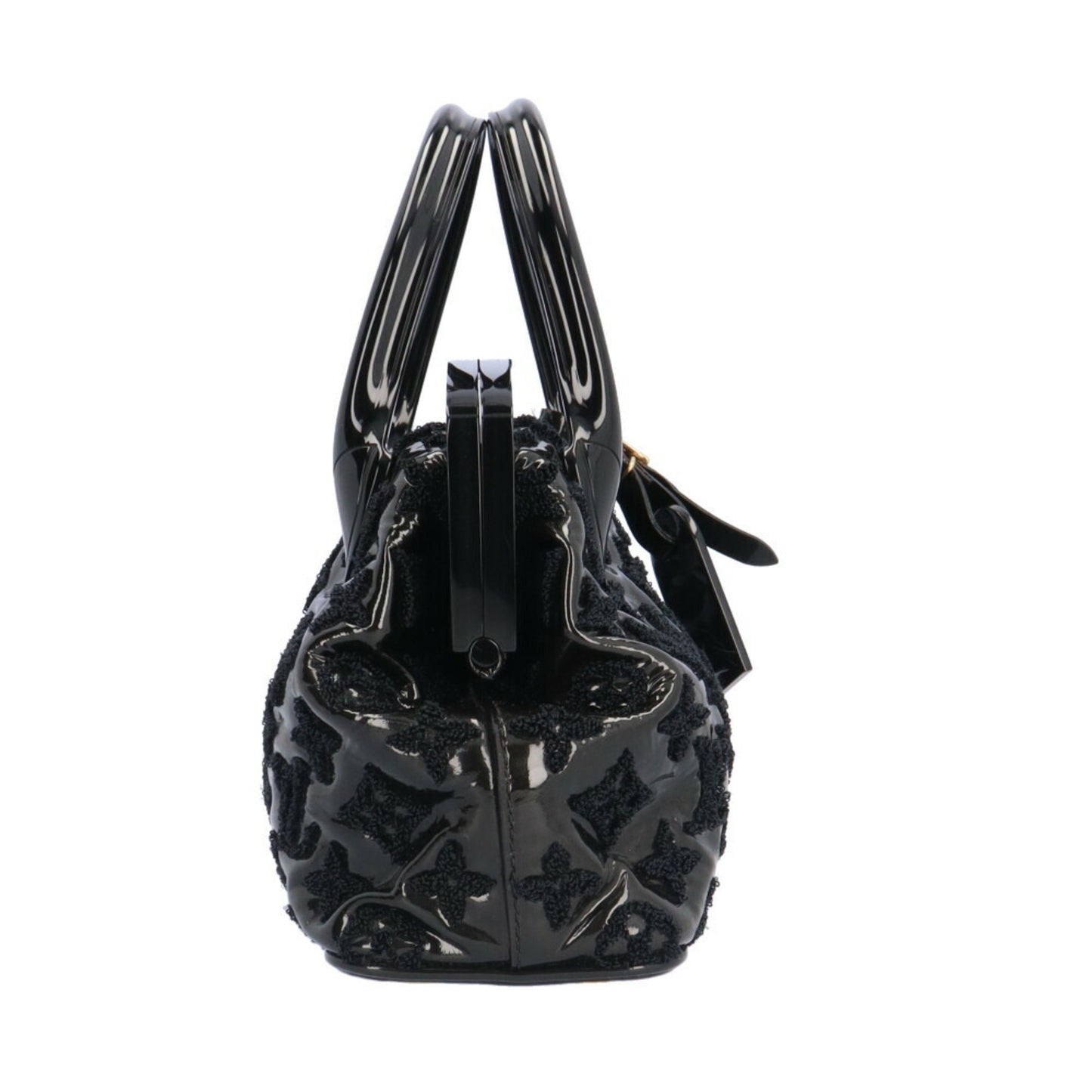 Louis Vuitton Black Patent Leather Lockit