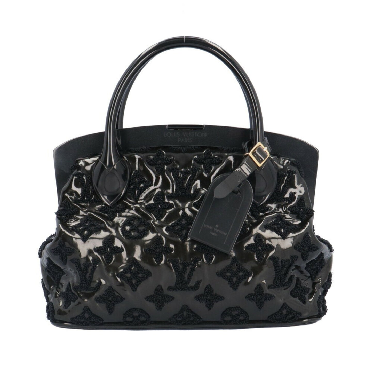 Louis Vuitton Black Patent Leather Lockit