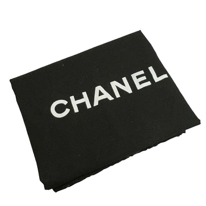 Chanel White Leather Coco Mark