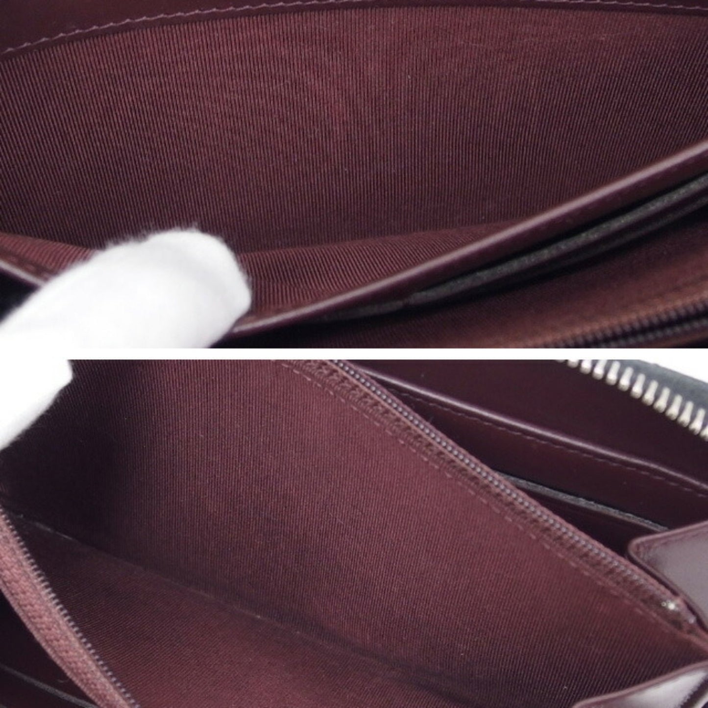 Chanel Black Leather V-stich