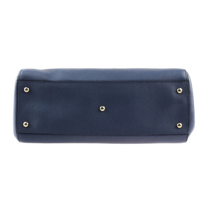 Gucci Blue Leather Interlocking G