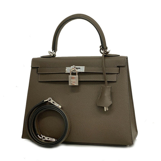 Hermès Brown Leather Kelly 25