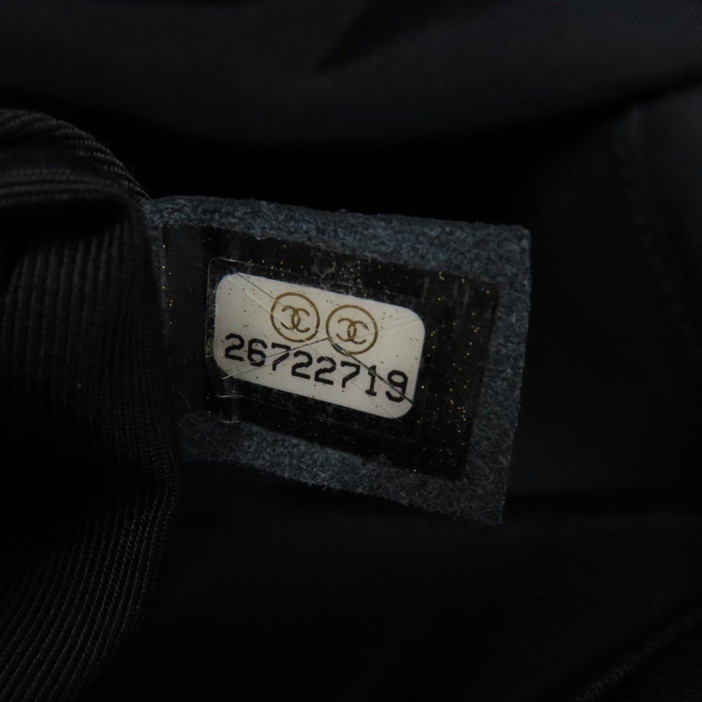 Chanel Pink Cotton Coco Mark