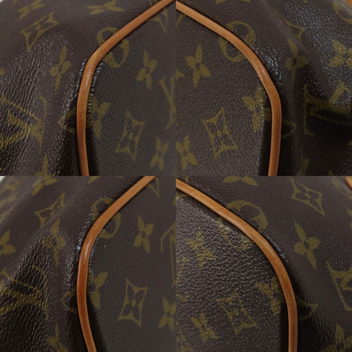Louis Vuitton Brown Canvas Palermo Pm