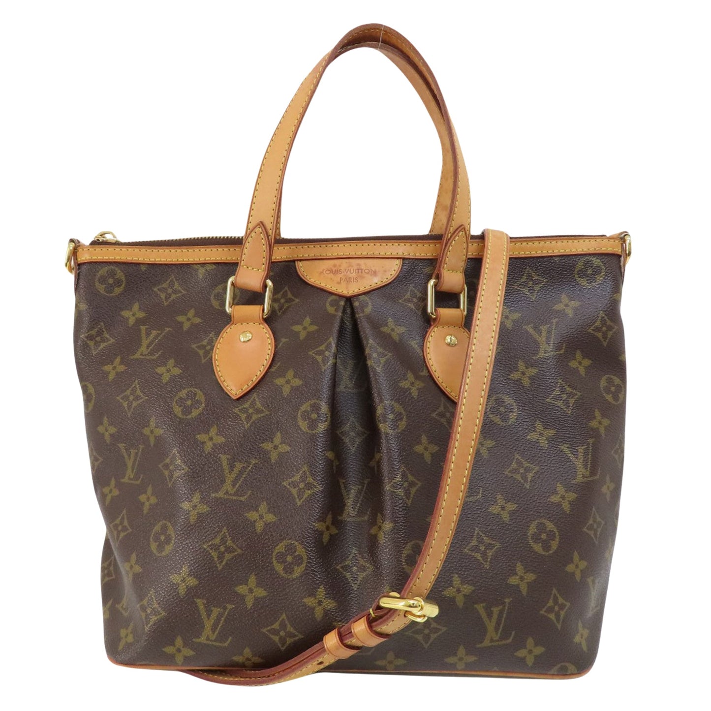 Louis Vuitton Brown Canvas Palermo Pm