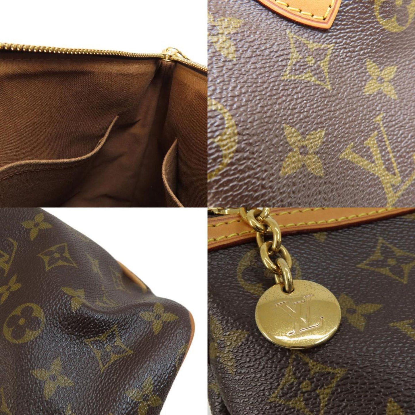 Louis Vuitton Brown Canvas Palermo Pm