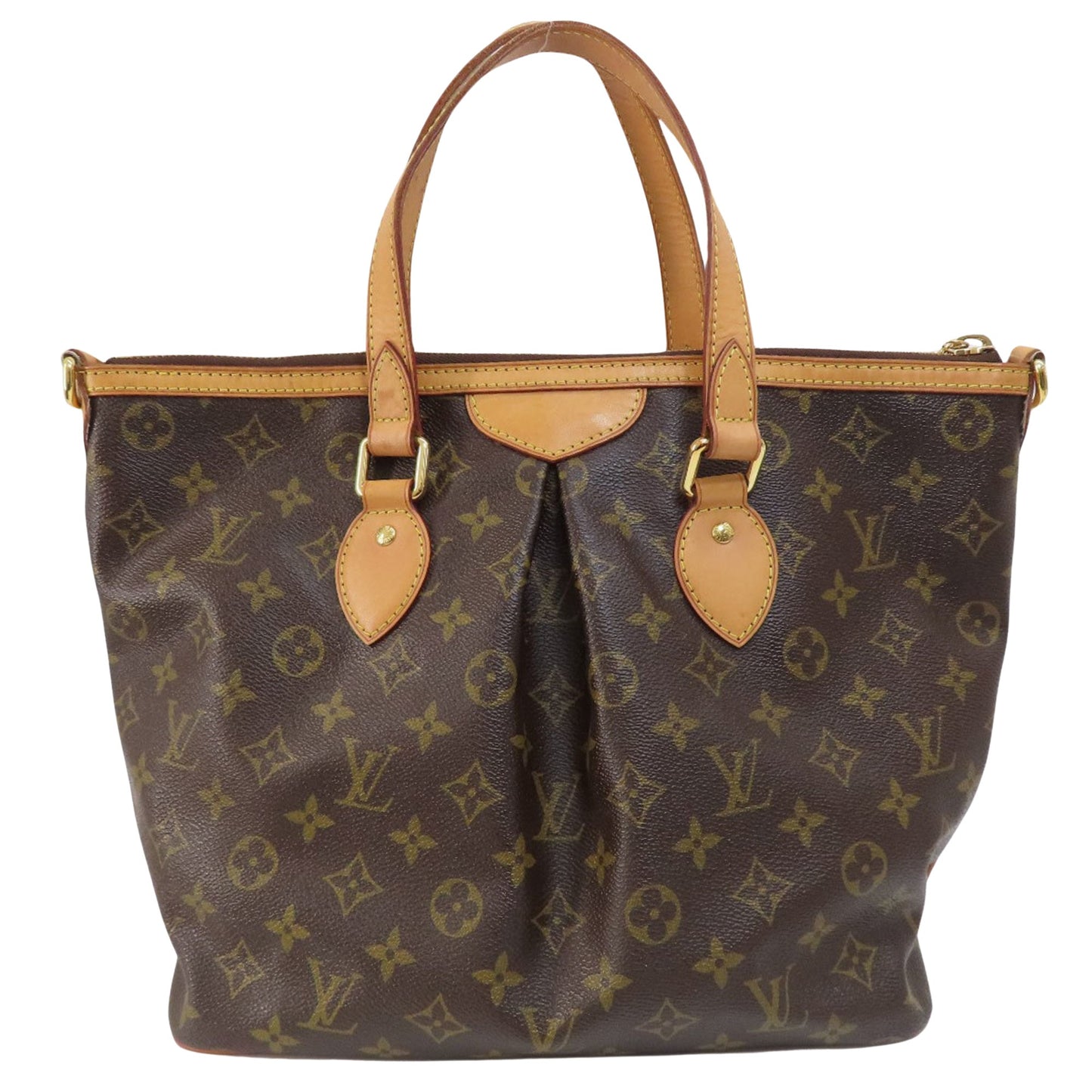 Louis Vuitton Brown Canvas Palermo Pm