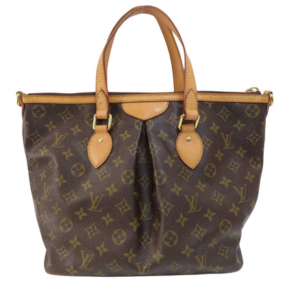 Louis Vuitton Brown Canvas Palermo Pm