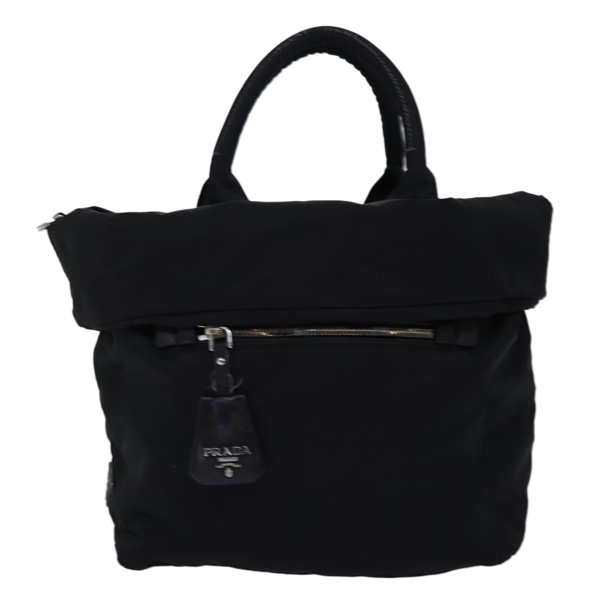 Prada Black Synthetic Tessuto