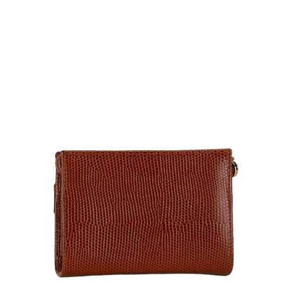 Salvatore Ferragamo Brown Leather Vara