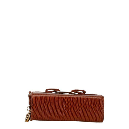 Salvatore Ferragamo Brown Leather Vara