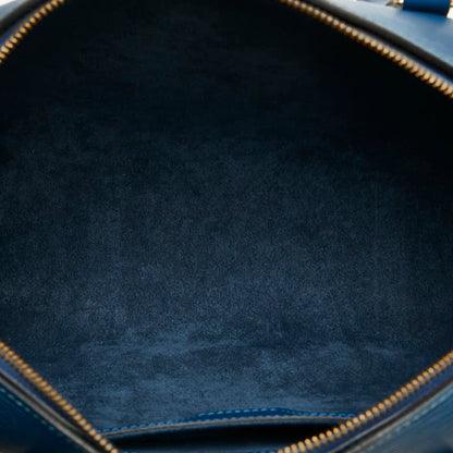 Louis Vuitton Blue Leather Papillon