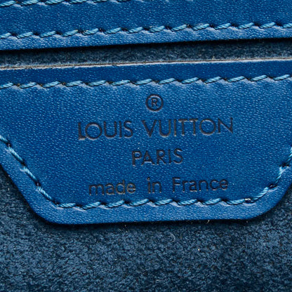 Louis Vuitton Blue Leather Papillon