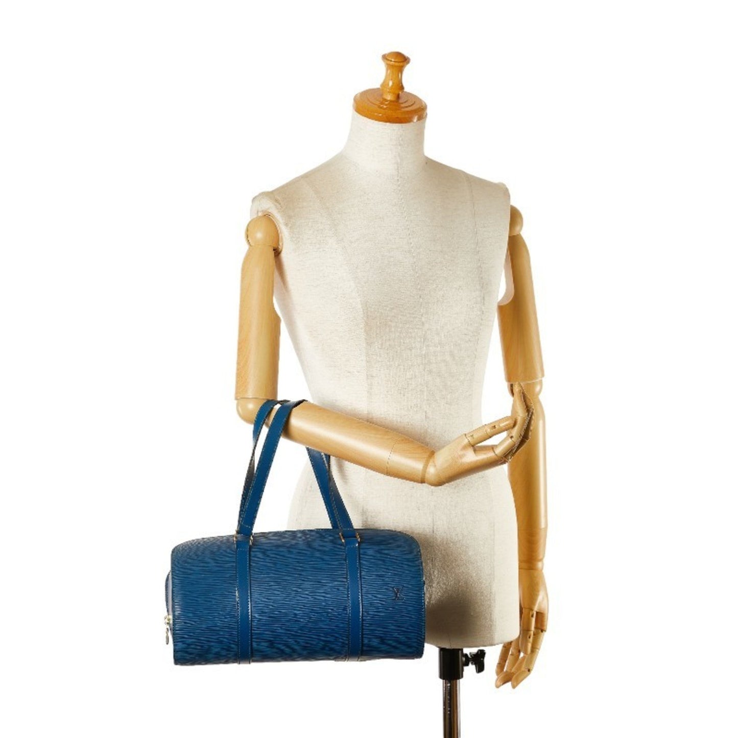 Louis Vuitton Blue Leather Papillon