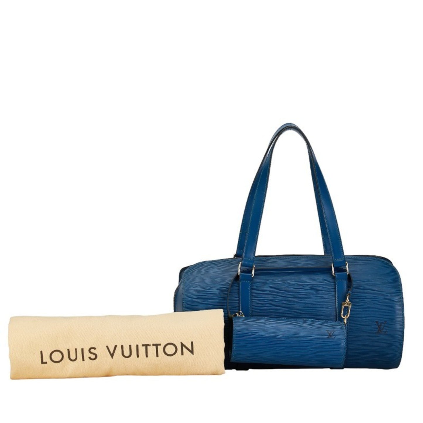 Louis Vuitton Blue Leather Papillon