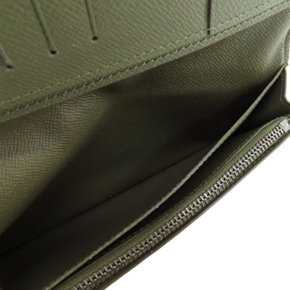 Louis Vuitton Black Canvas Portefeuille Brazza