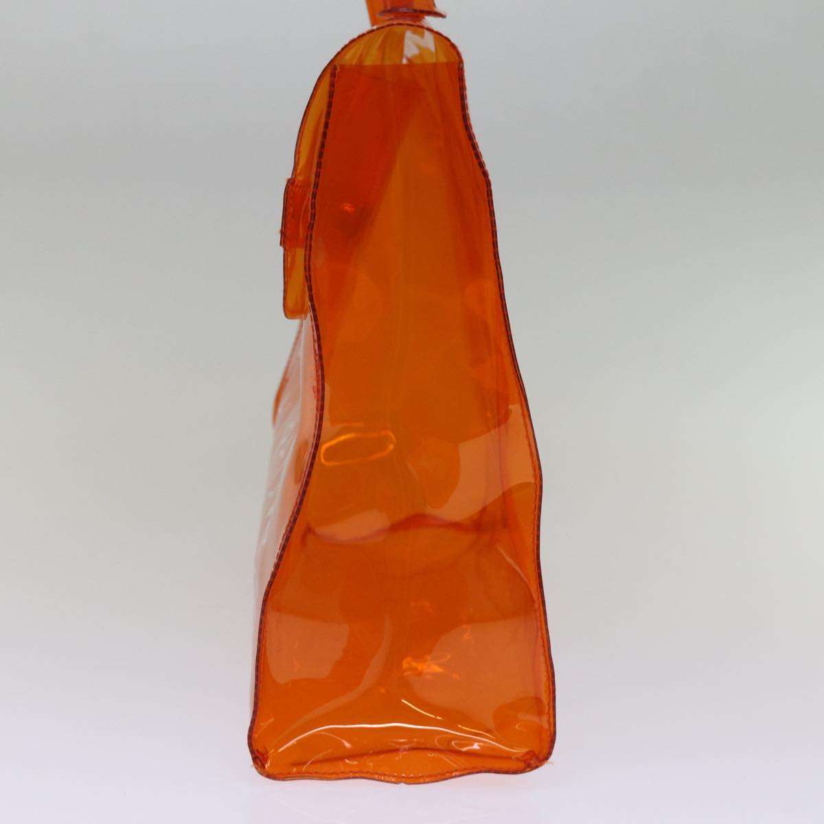 Hermès Orange Vinyl Kelly