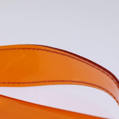 Hermès Orange Vinyl Kelly